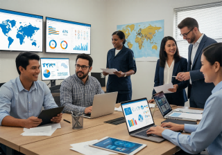 [Image of School of Global Health & Development concept illustration]